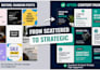 design social media posts with engaging captions